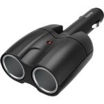 Hama Разклонител 1: 2 за запалката на автомобил, 180 °, 12 v, 223403 (223403)