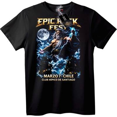 NOONEBRAND Епик Рок Фест Т-Шърт - 2XL, Black