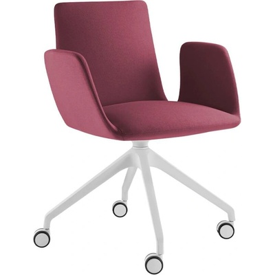 LD SEATING Otočné konferenčné kreslo HARMONY MODERN 870 F95-WH