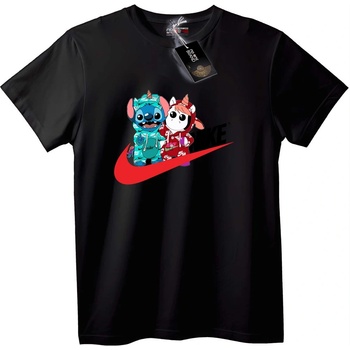 NOONEBRAND Тениска Stitch & Friends Nike - 2XL, White