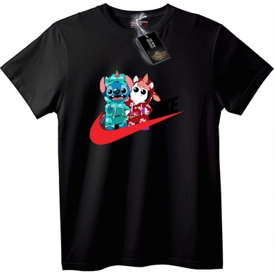 NOONEBRAND Тениска Stitch & Friends Nike - 2XL, White
