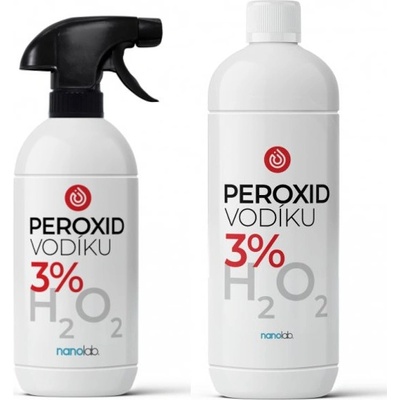 Nanolab Peroxid vodíka 3% 500 ml