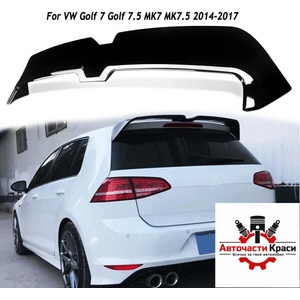  Спойлер Лип VW Golf-7 Piano Black А-5062-16