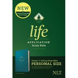 NLT Life Application Study Bible, Third Edition, Personal Size (Leatherlike, Teal Blue) | Tyndale (ISBN: 9781496440099)