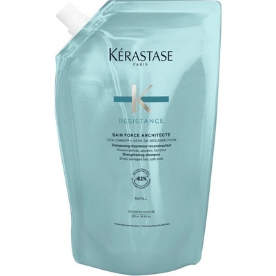 Kérastase Resistance Bain Force Architecte Shampoo Refill Pouch 500 ml