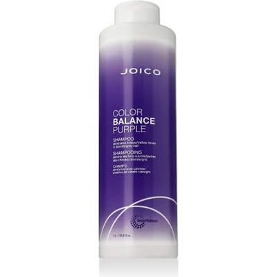Joico Color Balance Purple Shampoo 1000 ml шампоан против нежелани топли нюанси на руса коса унисекс