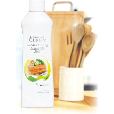 Eurona by Cerny EURONA Pečující olej na dřevěná kuchyňská prkénka 2v1 250ml