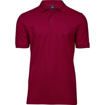 TeeJays polokošile TJ 1405 elastická krátký rukáv pánská deep Červená