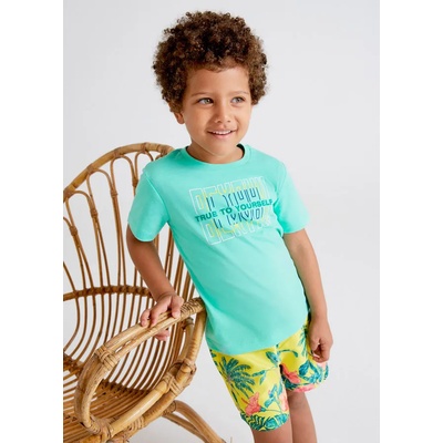 MAYORAL Бански шорти за момче джунгла в жълто Майорал