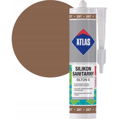 Atlas Silikon sanitární Silton S 207 latte 280 ml