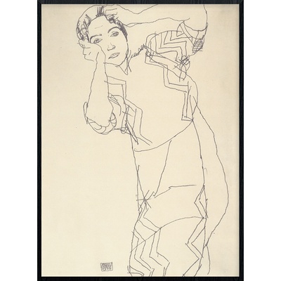 Jen tak z lásky Plakát Egon Schiele - Friederike Maria Rozměr plakátu: 40 x 50 cm