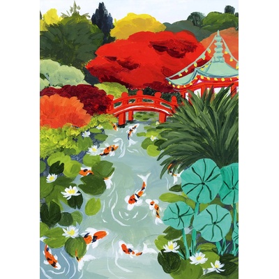 Pieces & Peace - Puzzle Japanese Garden - 1 500 piese