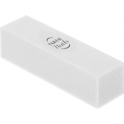 NANI Brusný blok na nechty 100/100 Biela