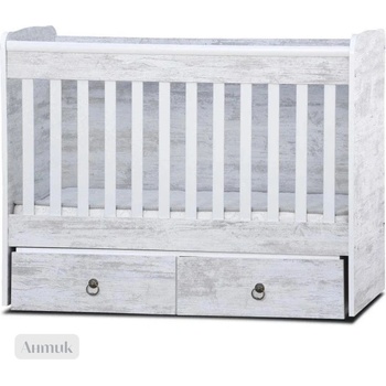 Дейзи Нов Бебешка кошара Тони 60/120 неподвижна решетка антик