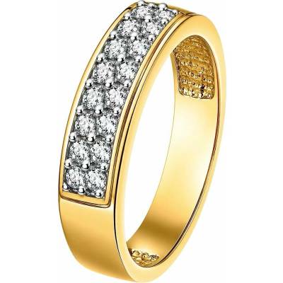 Zlaton Prsten žluté zlato s diamantem 000171308134