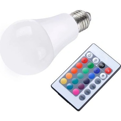 JUST LIGHT LED světelný zdroj, 5 W, 470 lm, RGB, teplá bílá, E27 8134
