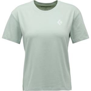 Black Diamond Дамска тениска Black Diamond Women's Heritage Badge S/S Tee T-shirt - Agave (916-3681-0112)