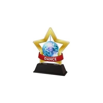 Poháry Bauer Akrylátová trofej STAR001M39 Tanec