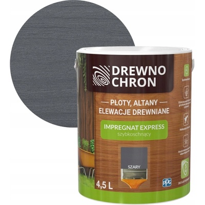Drewnochron Impregnát Express Šedý 4,5L