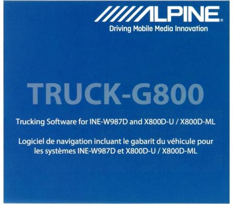 Alpine TRUCK-G800