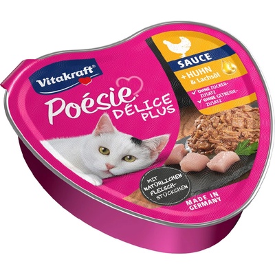 Vitakraft Poésie Délice Plus Kuracie mäso 15 x 85 g