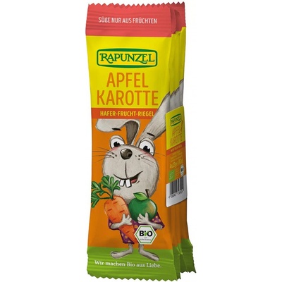 Rapunzel Dětská ovesná tyčinka jablko a mrkev BIO 4 x 23 g