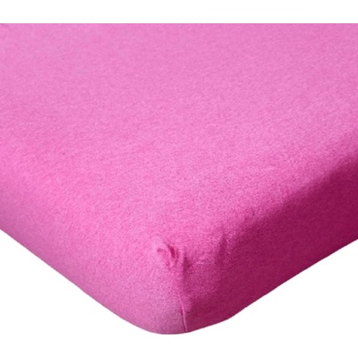 Tibex prostěradlo jersey fuchsiové 90x200
