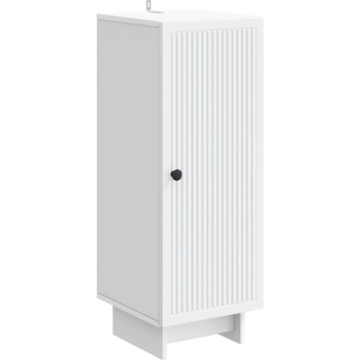 vidaXL Служебен шкаф Бяло 33 x 34, 5 x 90 см Инженерна дървесина (893905)
