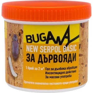 bugaway Серпол гел за дървояди - импрегнант с биоцидно действие - 400 гр