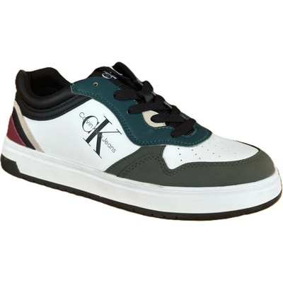 Calvin Klein low cut lace-up sneaker multicolor