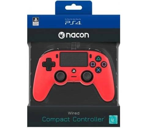 Nacon Wired Compact Controller PS4 ps4hwnaconwccred