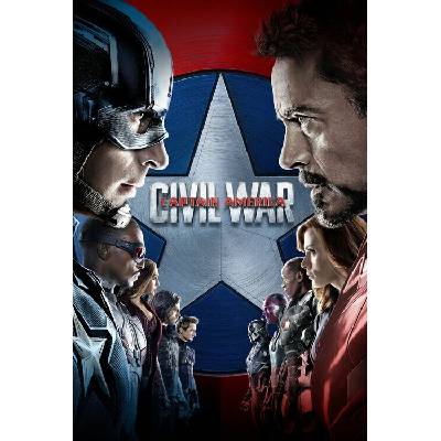 Europosters Plagát, Obraz - Captain America Civil War (2016), 26.7 × 40 cm