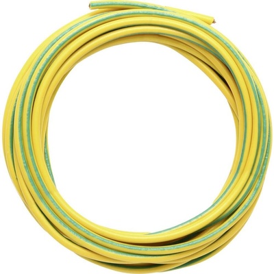Quadrios 25CW101 jeden drôt, LiFY, 6.0 mm², žltozelená, 3 m