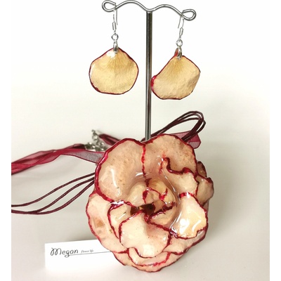 Триизмерна светла роза 3DeLux