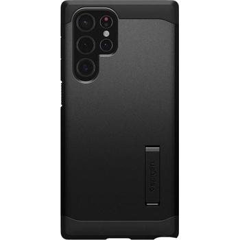 Spigen Противоударен Калъф с Поставка за SAMSUNG S22 Ultra, SPIGEN Tough Armor Case, Черен (ACS03923)