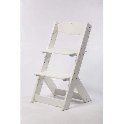 Lucas Wood Style rostoucí židle Omega II bílá