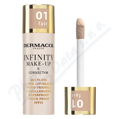 Dermacol Infinity make-up&korektor č.01 fair 20 g