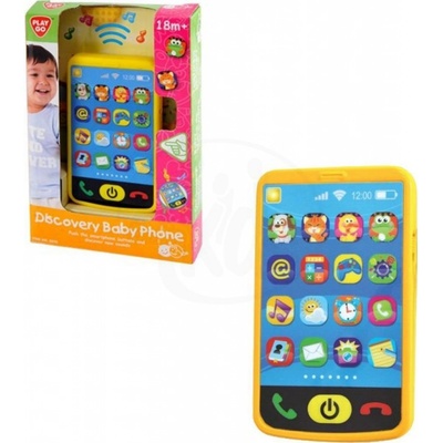 Playgo první telefon žlutá