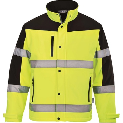 Portwest s429 / Светлоотразително софтшел яке (3l) - hv Жълто xl (s429yerxl)