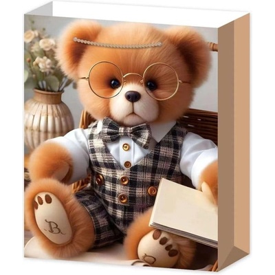 Raya Toys Хартиена торбичка за подарък Raya Toys Мече М