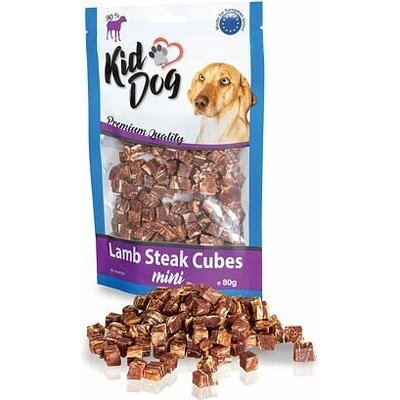 KIDDOG mini kostičky z jahňacieho masíčka 80 g
