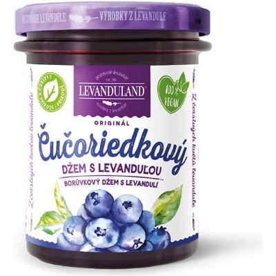 Levanduland Originál Čučoriedkový džem s Levanduľou 220 g