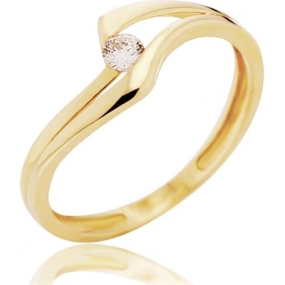 Couple prsten Eloise žluté zlato se zirkonem 4515047 0 1