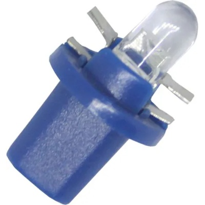 Лед крушки тип b8.5 12v/2w - син цвят (b85db)