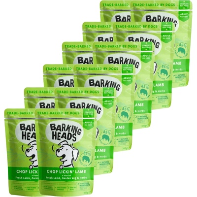 Barking Heads Chop Lickin’ Lamb 12 x 300 g