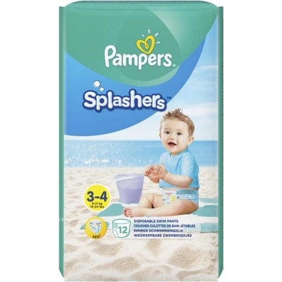 Pampers SPLASH 3-4 12 ks