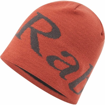 Rab logo beanie Tuscan Red Graphene – Sleviste.cz