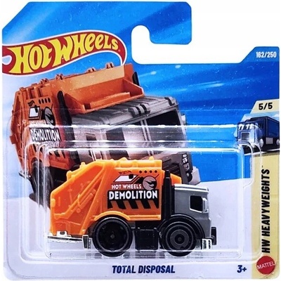 Hot Wheels Total Disposal Poklad oranžová