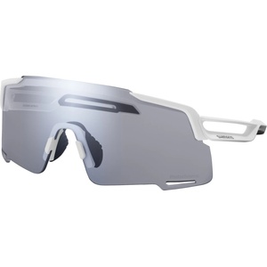 Shimano Очила за колоездене Shimano Equinox 5 Photochromic S1-3 Cycling glasses - Matte White / Grey - размер One Size (205-6937-0111)