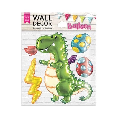 Wall decor Dino - samolepiaca dekorácia 30,5x38 cm